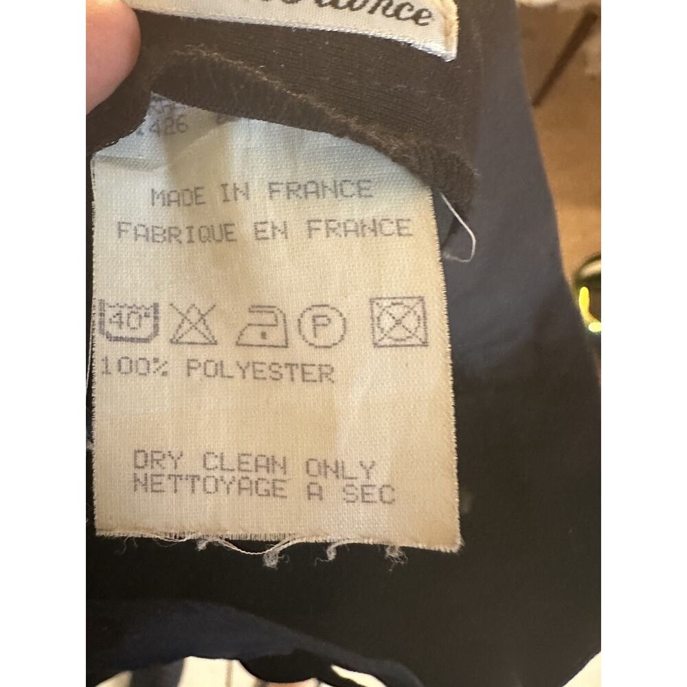 2 Pair Bernard Zins Pants Wool 4 Small France Black 26x26 VNT 90s Cerruti 1881 - Picture 14 of 14